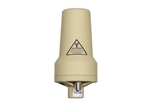 HDCU Yoghurt Cup Antenna for tactical radio and mesh comms, alternative view