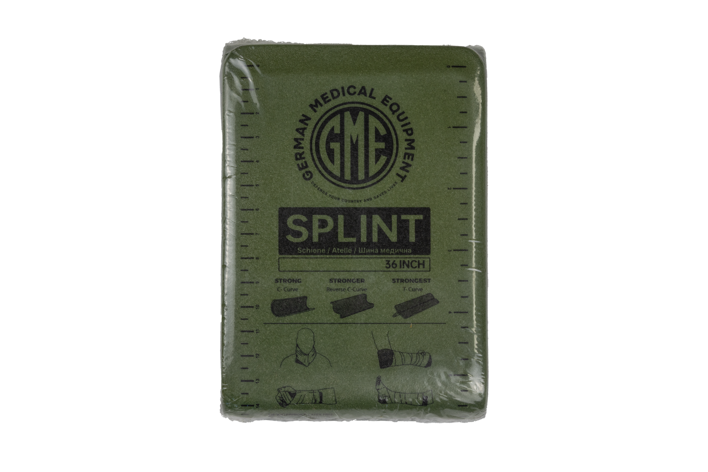 GME Splint 36 Inch Front