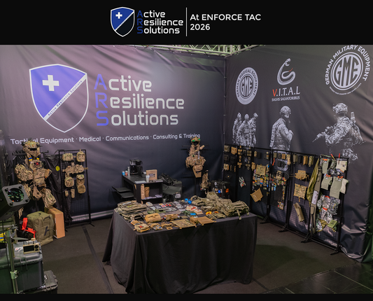 A.R.S. Messestand auf der Enforce Tac 2026