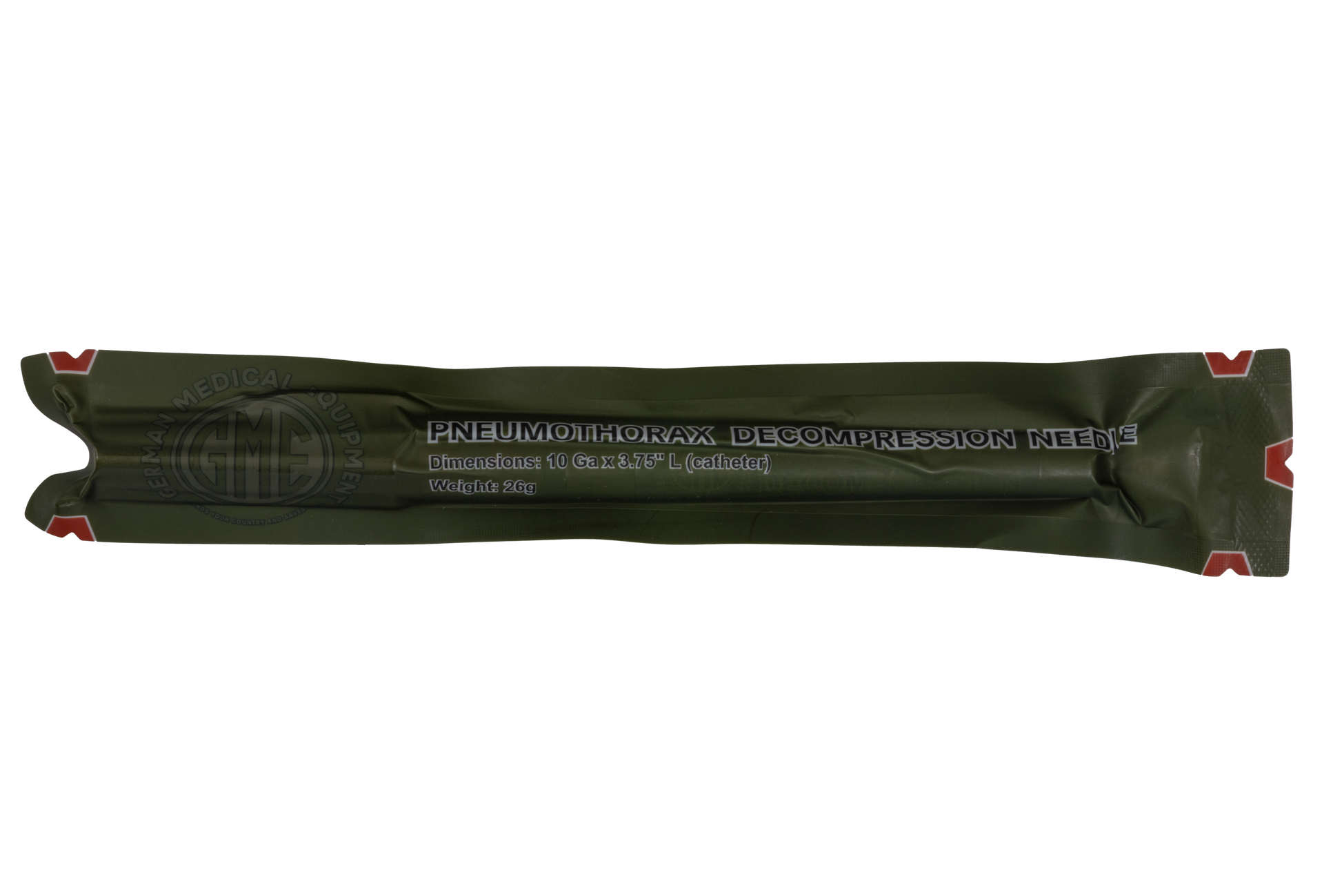 GME Decompression Needle 10GA Front