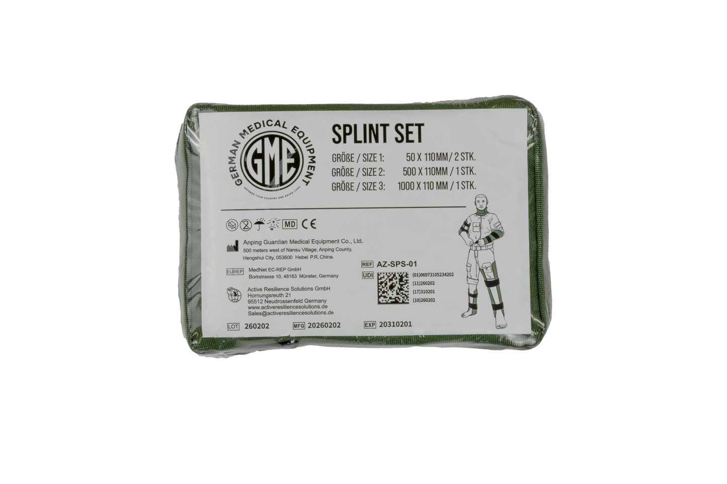 GME Splint Set Back