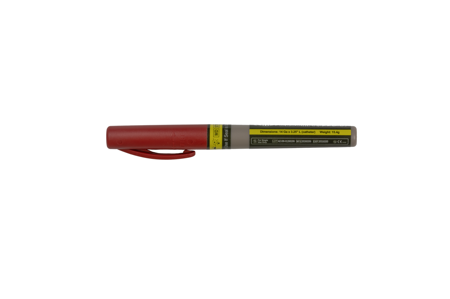 GME Decompression Needle 14GA Back Unpacked