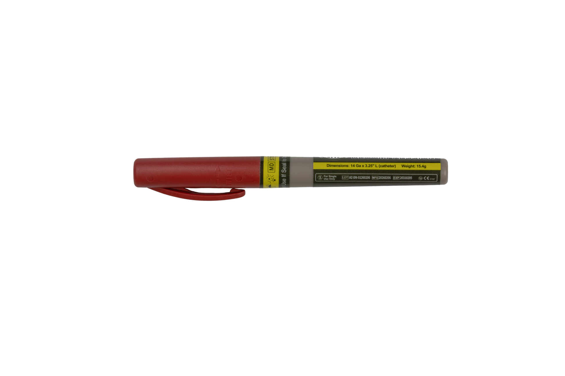 GME Decompression Needle 14GA Back Unpacked