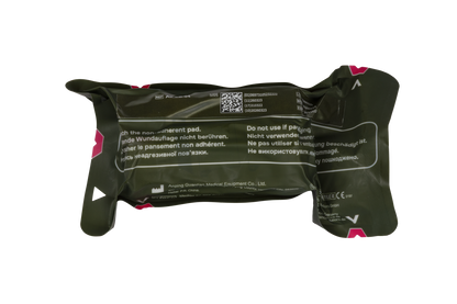 GME Cohesive Emergency Bandage 4 Inch Back