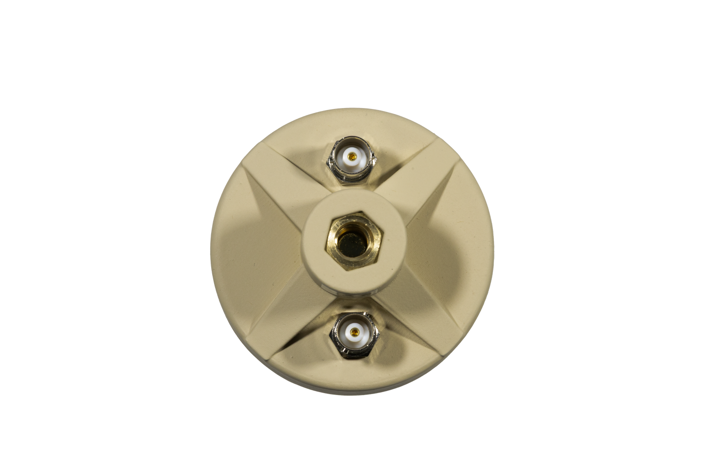 HDCU Yoghurt Cup Antenna for tactical radio and mesh comms, detail view