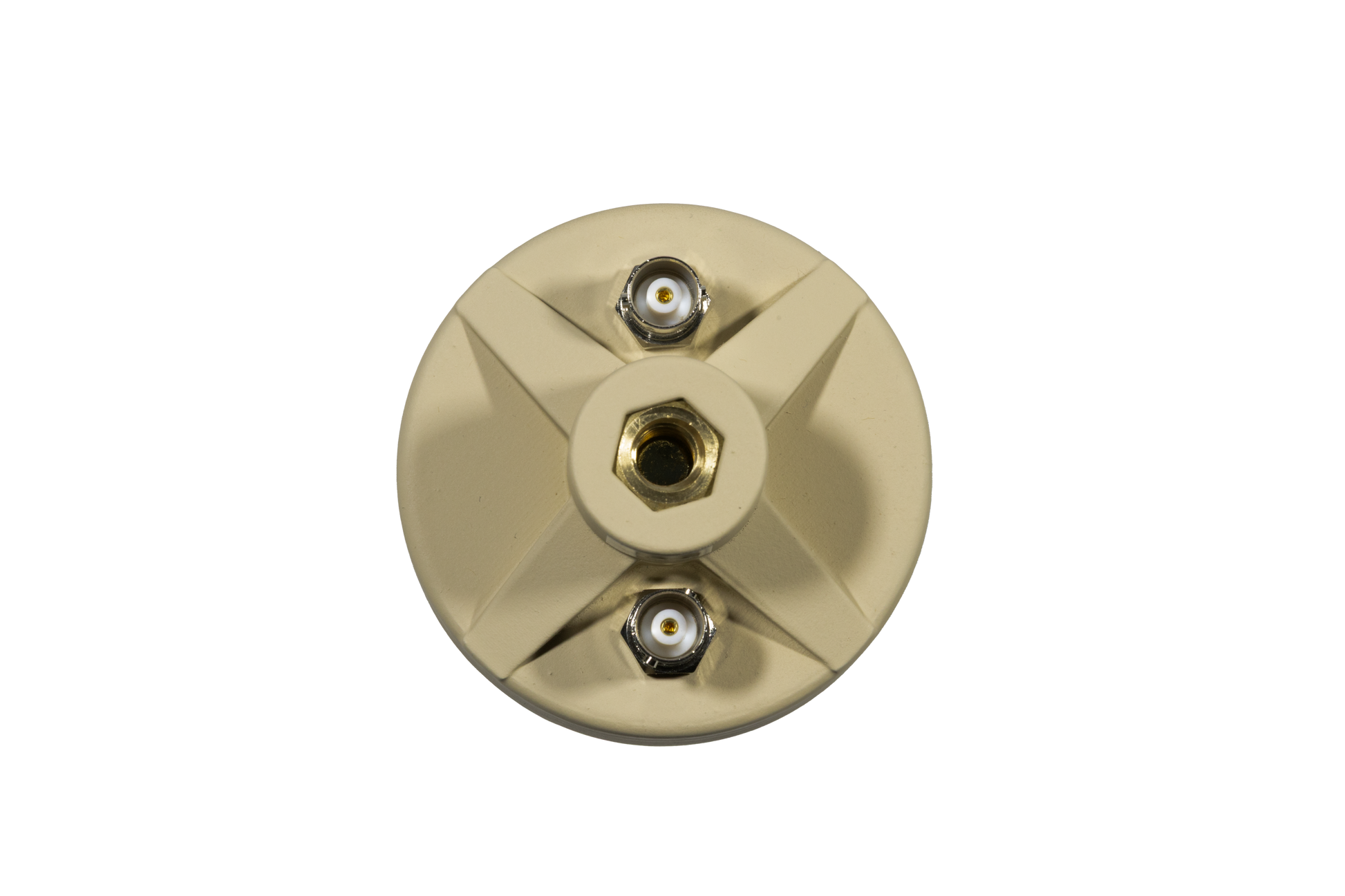 HDCU Yoghurt Cup Antenna for tactical radio and mesh comms, detail view
