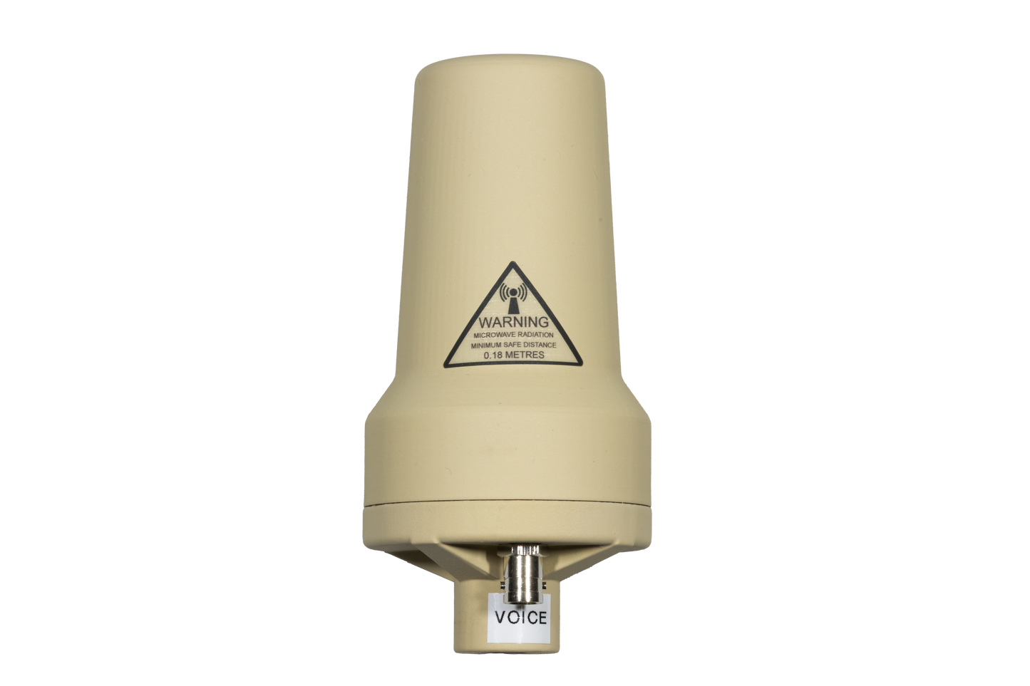 HDCU Yoghurt Cup Antenna for tactical radio and mesh comms, alternative view