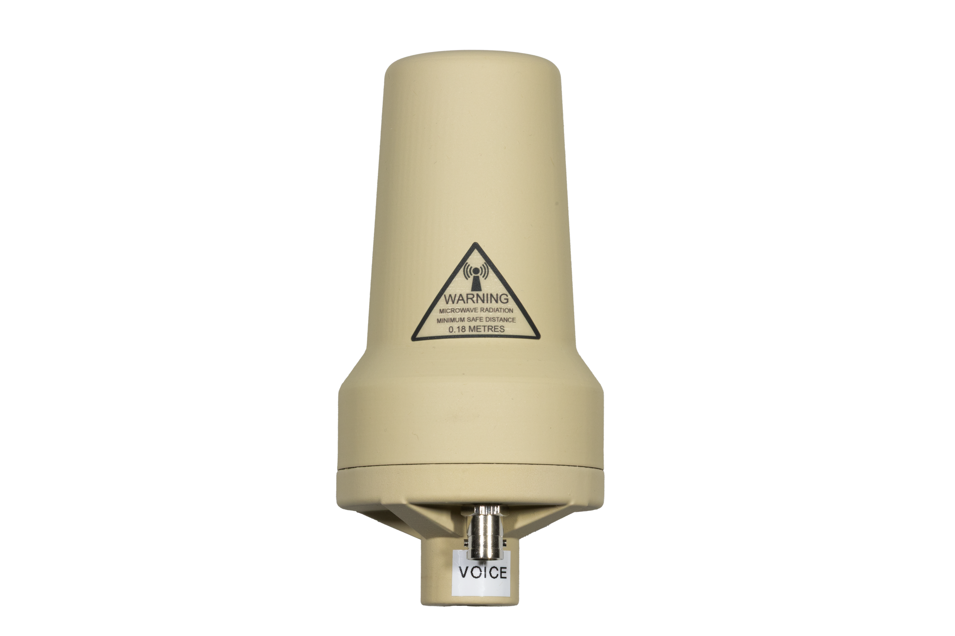 HDCU Yoghurt Cup Antenna for tactical radio and mesh comms, alternative view