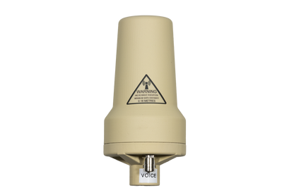 HDCU Yoghurt Cup Antenna for tactical radio and mesh comms, alternative view
