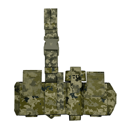 DNIPRO PM25 GEN2 open first aid organiser for belt and thigh carry, detail view