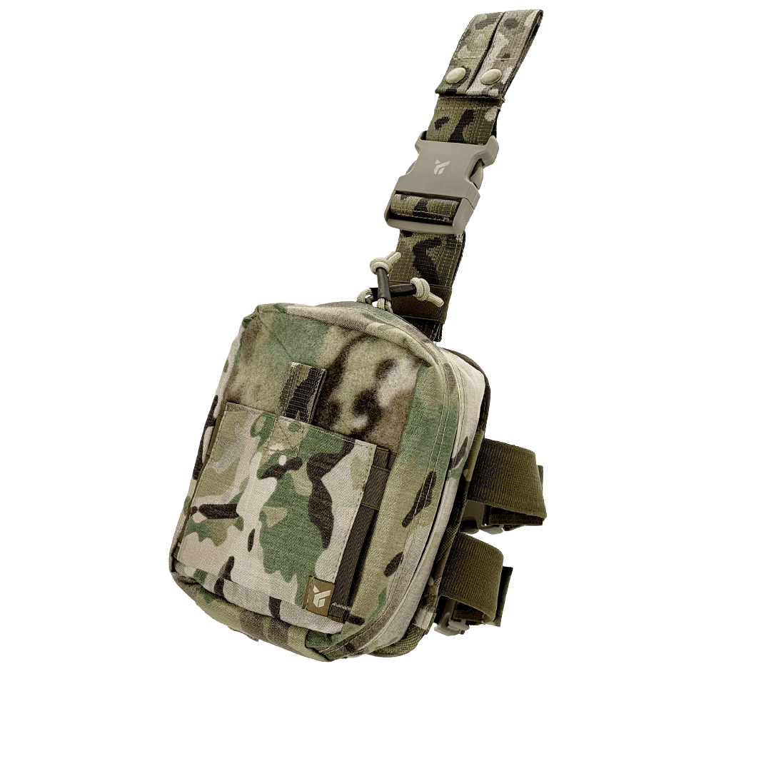 DNIPRO PM21 multicam IFAK pouch with MOLLE platform, alternative view