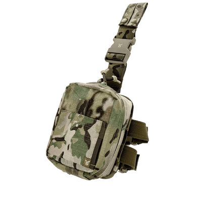 DNIPRO PM21 multicam IFAK pouch with MOLLE platform, alternative view