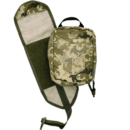DNIPRO PM22 GEN2 IFAK pouch with MOLLE platform, detail view
