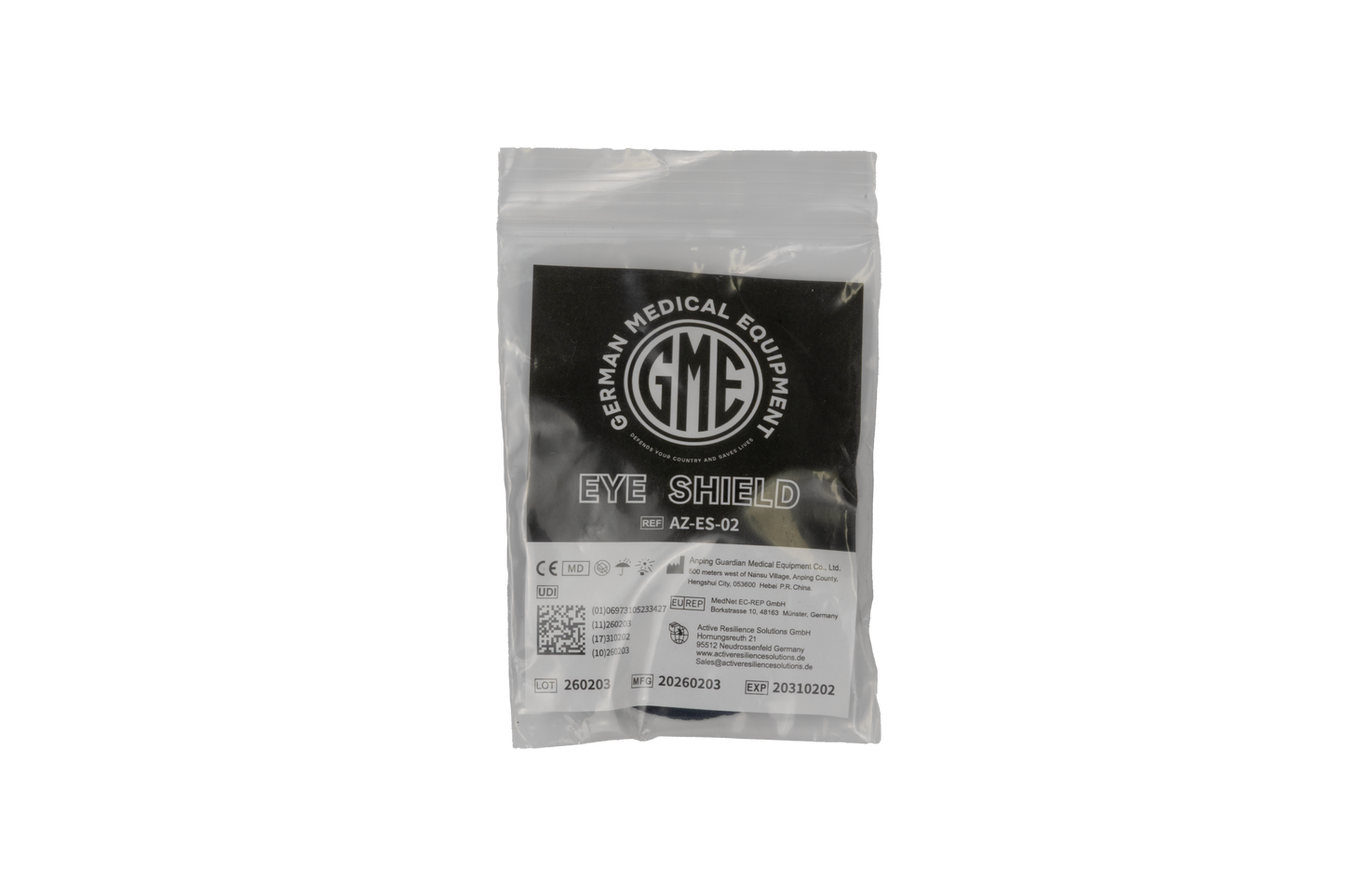 GME Eye Shield Front