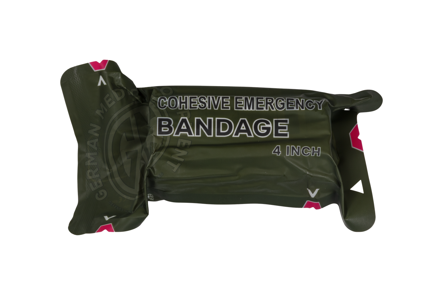 GME Cohesive Emergency Bandage 4 Inch Front