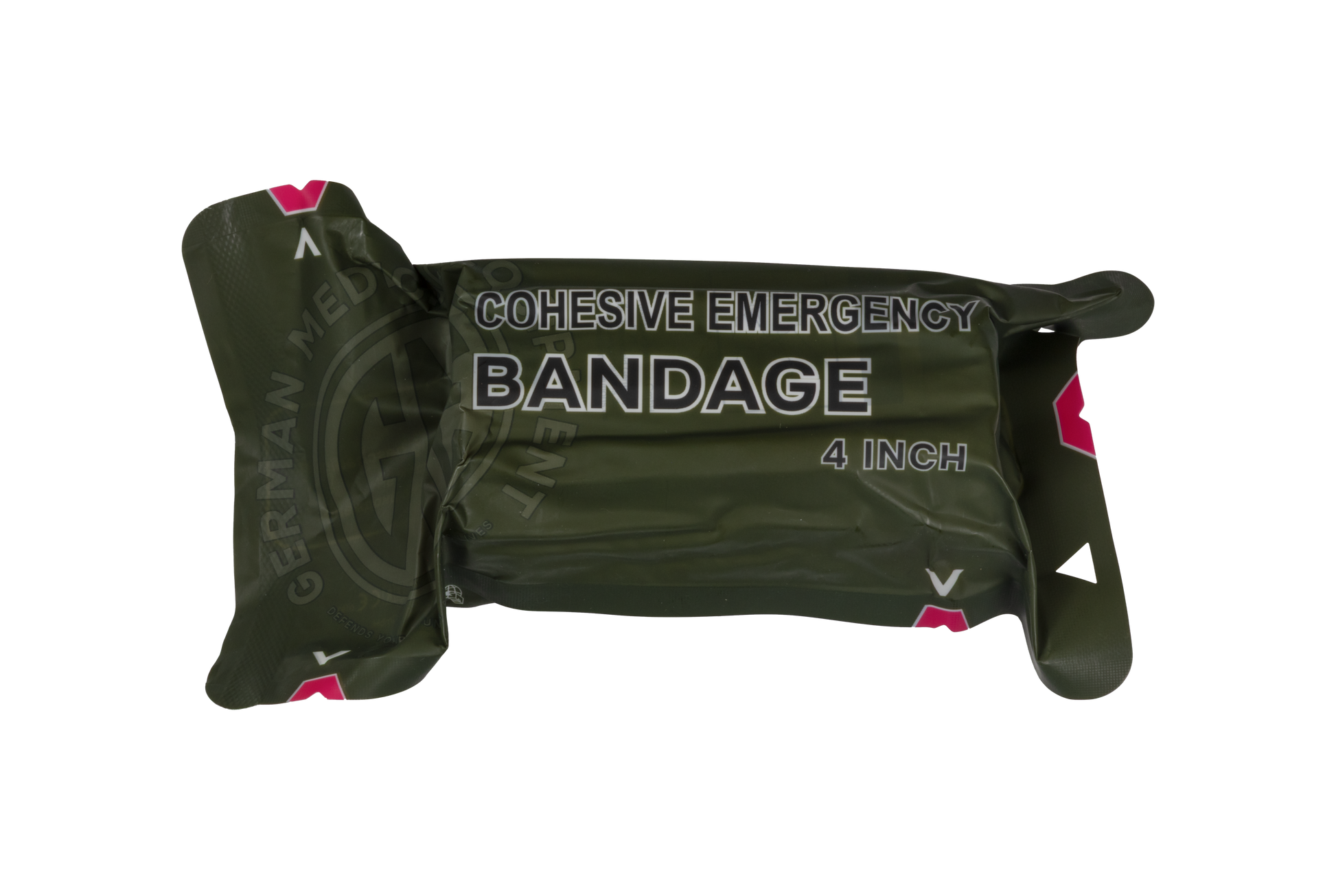 GME Cohesive Emergency Bandage 4 Inch Front