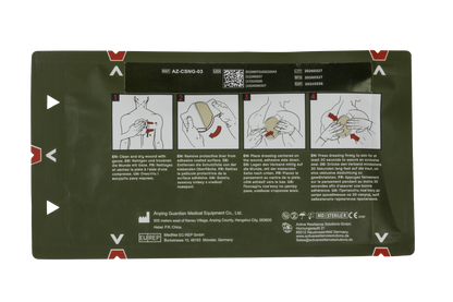 GME Chest Seal Non-Vented Back