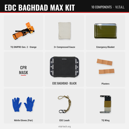 EDC Baghdad MAX Kit – Black