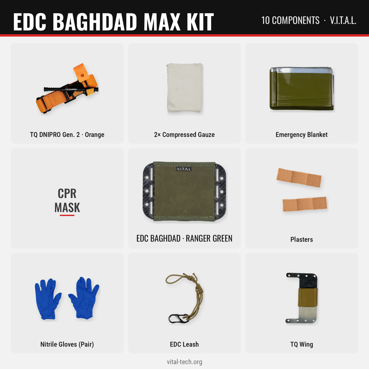 EDC Baghdad MAX Kit – Ranger Green