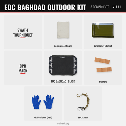 EDC Baghdad Outdoor Kit – Black