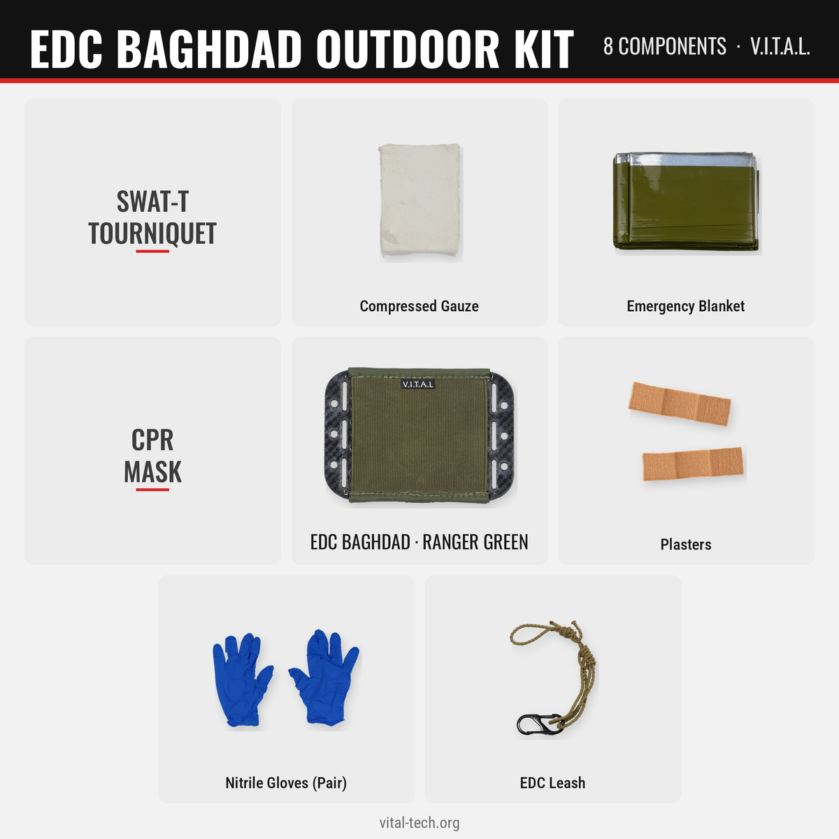 EDC Baghdad Outdoor Kit – Ranger Green