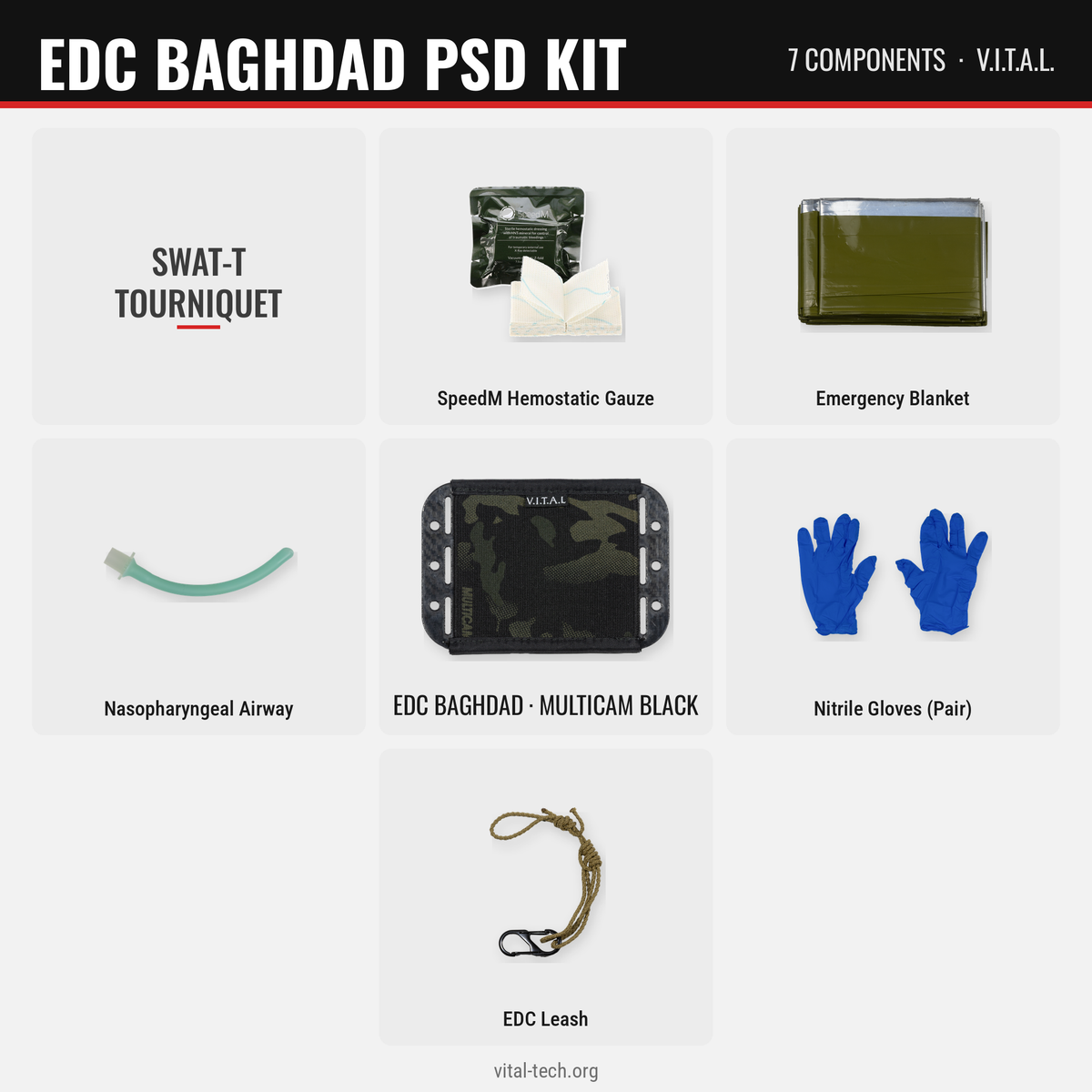 EDC Baghdad PSD Kit – Multicam Black